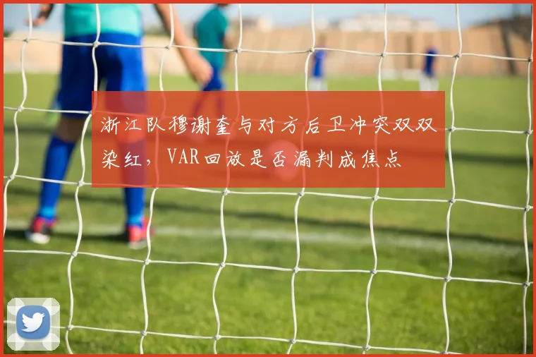 浙江队穆谢奎与对方后卫冲突双双染红，VAR回放是否漏判成焦点